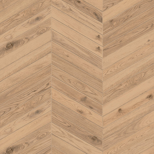 Grandeur Series - Golden Forest Glade Chevron 75x450mm Porcelain Tile