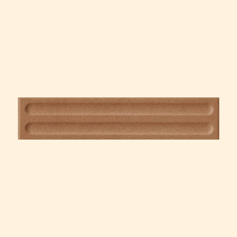 Cadence Series - Rich Terracotta STR 1 Matt 64x300mm Porcelain Tile