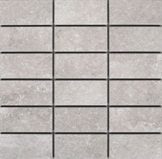 Hidden Gem Series - Chalk Naturale 45x95mm Mosaic Tile