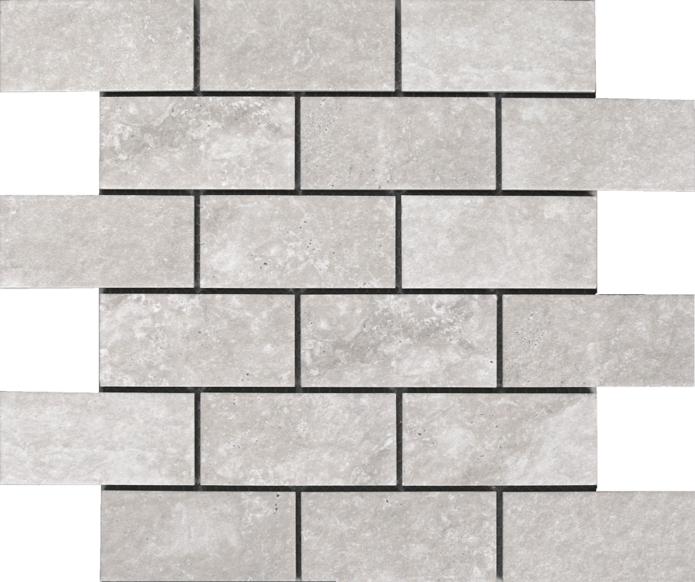 Hidden Gem Series - Chalk Naturale 45x95mm Mosaic Tile