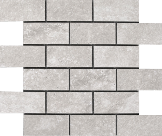 Hidden Gem Series - Chalk Naturale 45x95mm Mosaic Tile