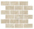 Hidden Gem Series - Beige Naturale Stretcher Bond Matte 45x95mm Mosaic Tile