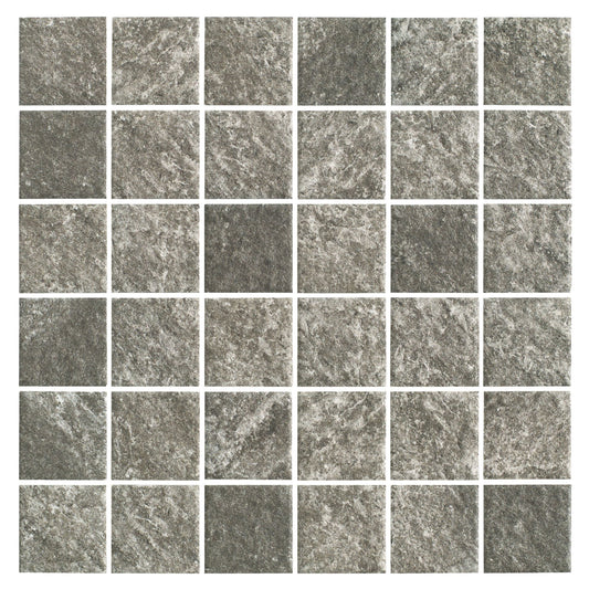 Earth Story Series - Silver Naturale 48x48mm Mosaic Tile