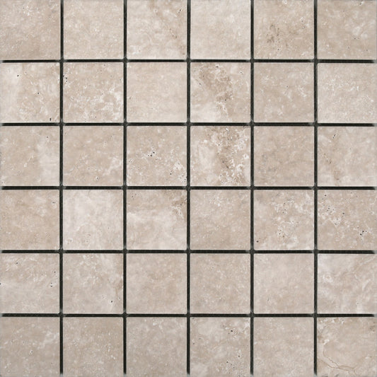 Hidden Gem Series - Beige Naturale 48x48mm Mosaic Tile