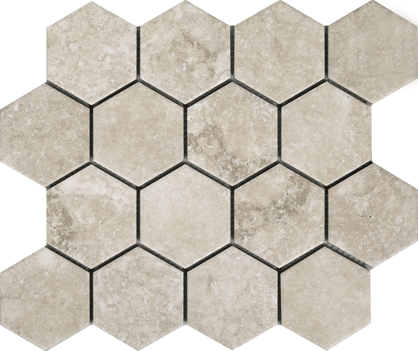 Hidden Gem Series - Beige Naturale 73x84mm Mosaic Tile