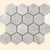 Hidden Gem Series - Silver Naturale 73x84mm Mosaic Tile