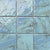 CoCo & Breezy Series - Blue Lagoon Gloss 97x97mm Porcelain Mosaic Pool Tile