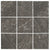 Earth Story Series - Graphite Naturale Matte 97x97mm Mosaic Tile