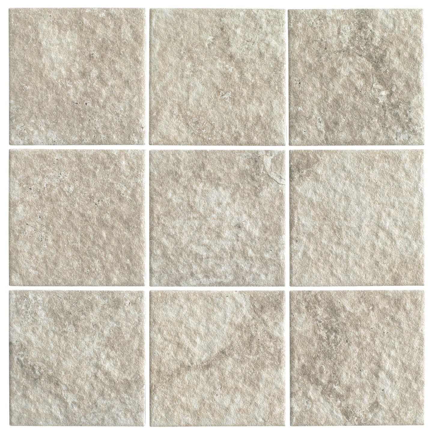 Hidden Gem Series - Chalk Naturale 97x97mm Mosaic Tile