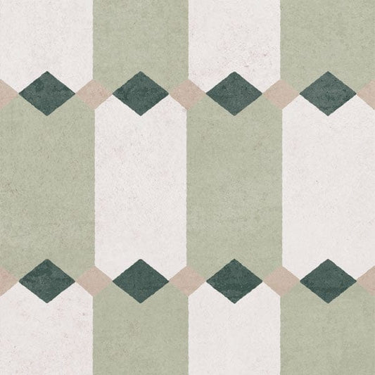 Full-Size Sample - GeoMod Series - Green Gatsby 305x305mm Porcelain Tile