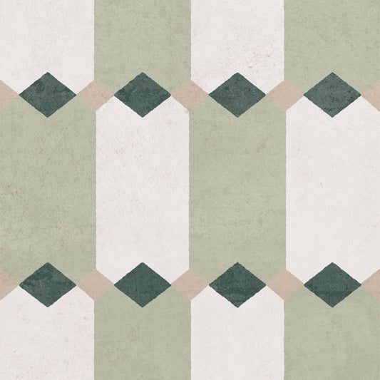 GeoMod Series - Green Gatsby 305x305mm Porcelain Tile