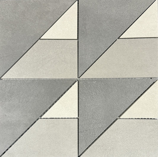 Symphony Series - Tessera Triad 290x290mm Porcelain Mosaic Tile