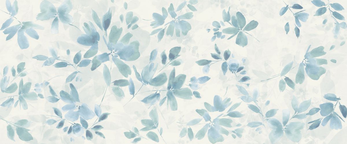 Wonderland Series - Floral Clouds 500x1200mm Ceramic Tile