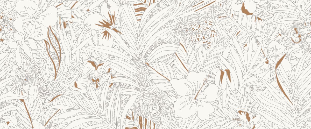 Wonderland Series - Coral Jungle 500x1200mm Ceramic Tile