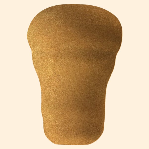 Trims & Accessories - Salty Caramel Gloss Spot Midi Gloss Ceramic Chair Rail Corner Piece