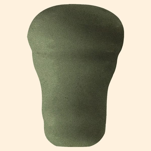 Trims & Accessories - Moss Gloss Spot Midi Ceramic Chair Rail Corner Piece