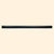 Trims & Accessories - Ceramic Pencil 15x300mm Black Gloss Border Tile