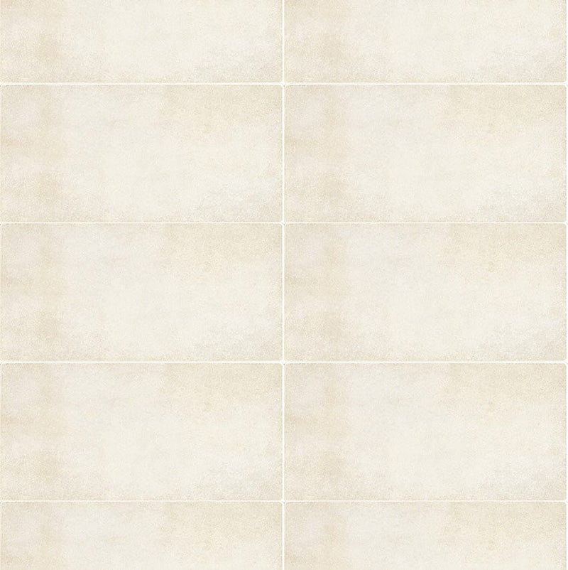 Vintage Chic Series - Alabaster Gloss Mini 165x330mm Ceramic Tile