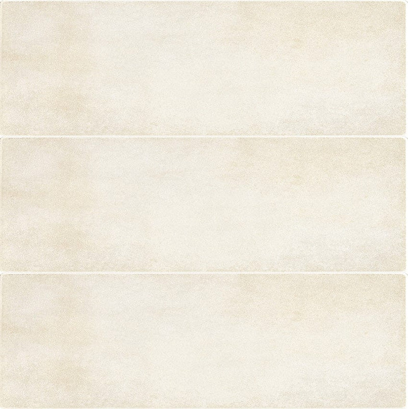 Vintage Chic Series - Alabaster Gloss Linea 200x600mm Ceramic Tile