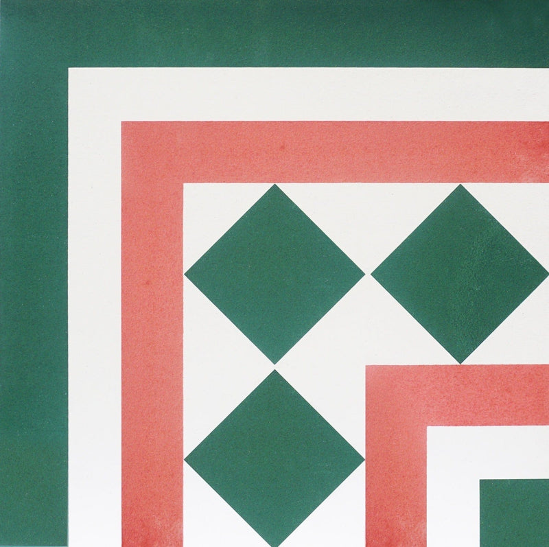 Cnr & Brd Series - Princess's Bracelet Satin (Corner) 300x300mm Ceramic Tile