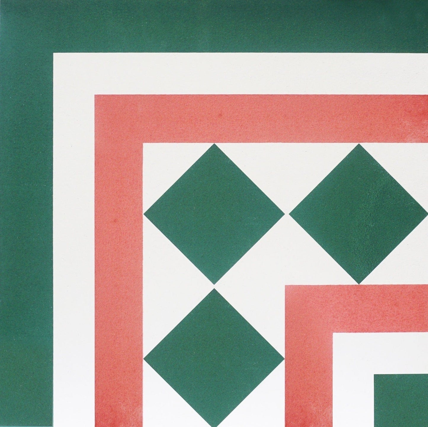 Full-Size Sample - Cnr & Brd Series - Princess's Bracelet (Corner) 300x300mm Ceramic Tile