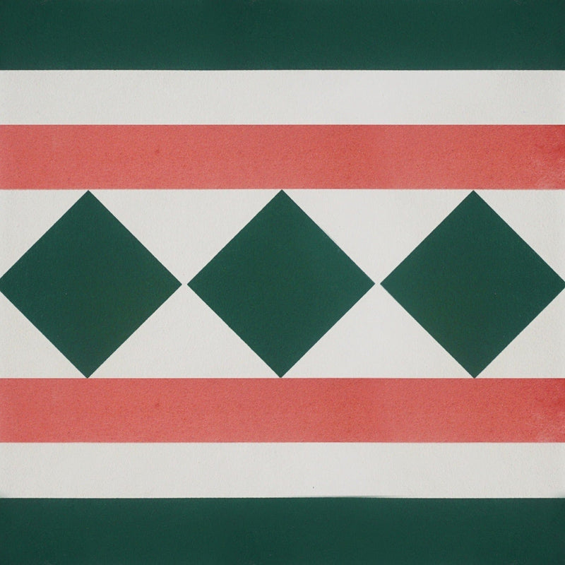 Cnr & Brd Series - Princess's Bracelet Satin (Border) 300x300mm Ceramic Tile