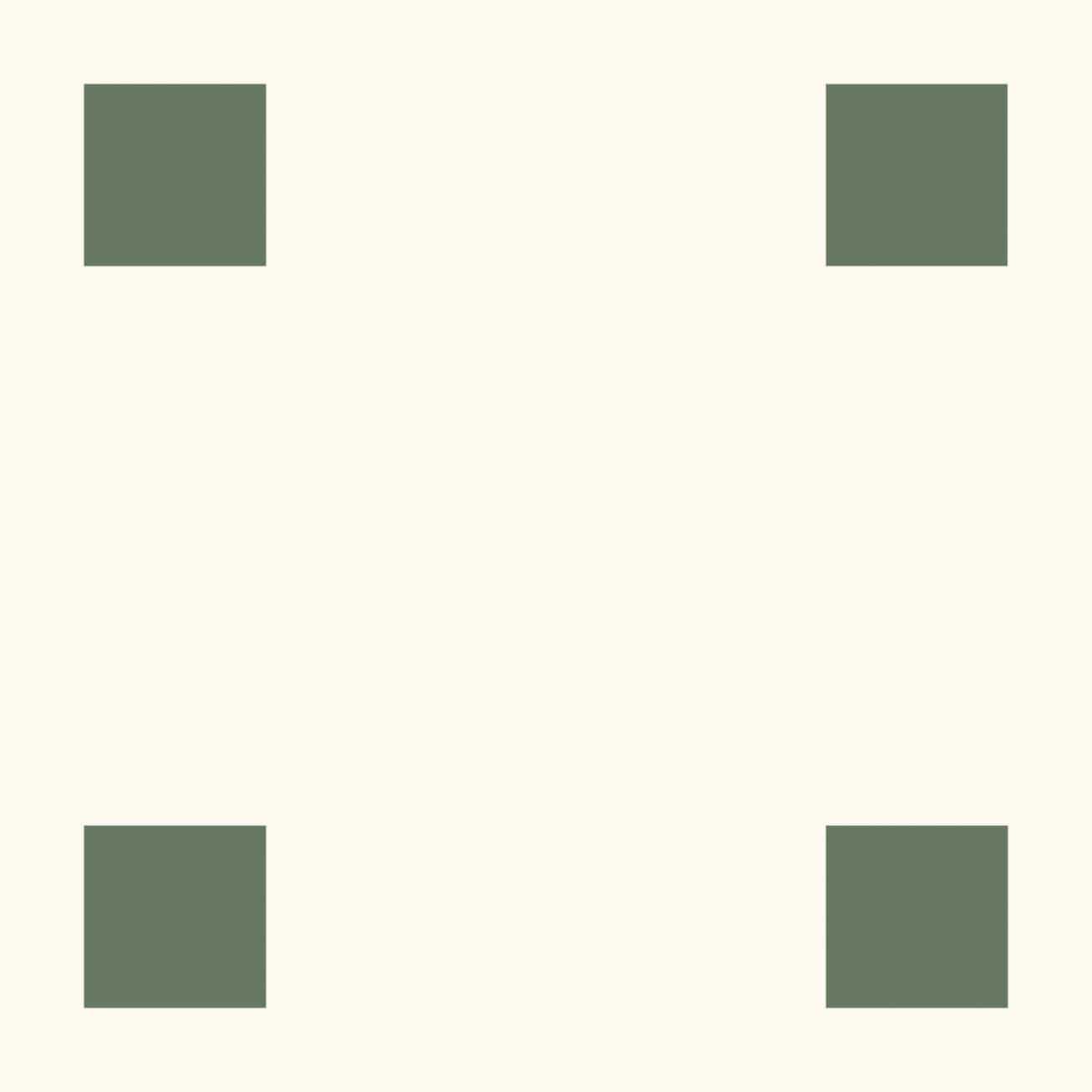 Four Corners Series - Bistro Dot Olive Satin 300x300mm Porcelain Tile
