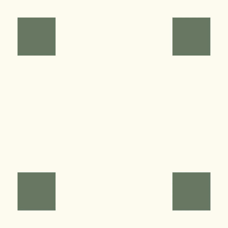 Four Corners Series - Bistro Dot Olive Satin 300x300mm Porcelain Tile