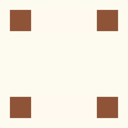 Four Corners Series - Bistro Dot Terra Satin 300x300mm Porcelain Tile