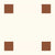 Four Corners Series - Bistro Dot Terra Satin 300x300mm Porcelain Tile