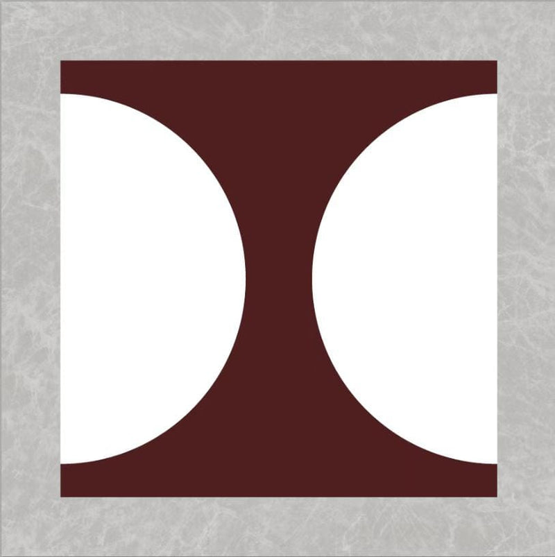 Geometry Bohemian Series - Cosmic Duality Satin 300x300mm Ceramic Tile