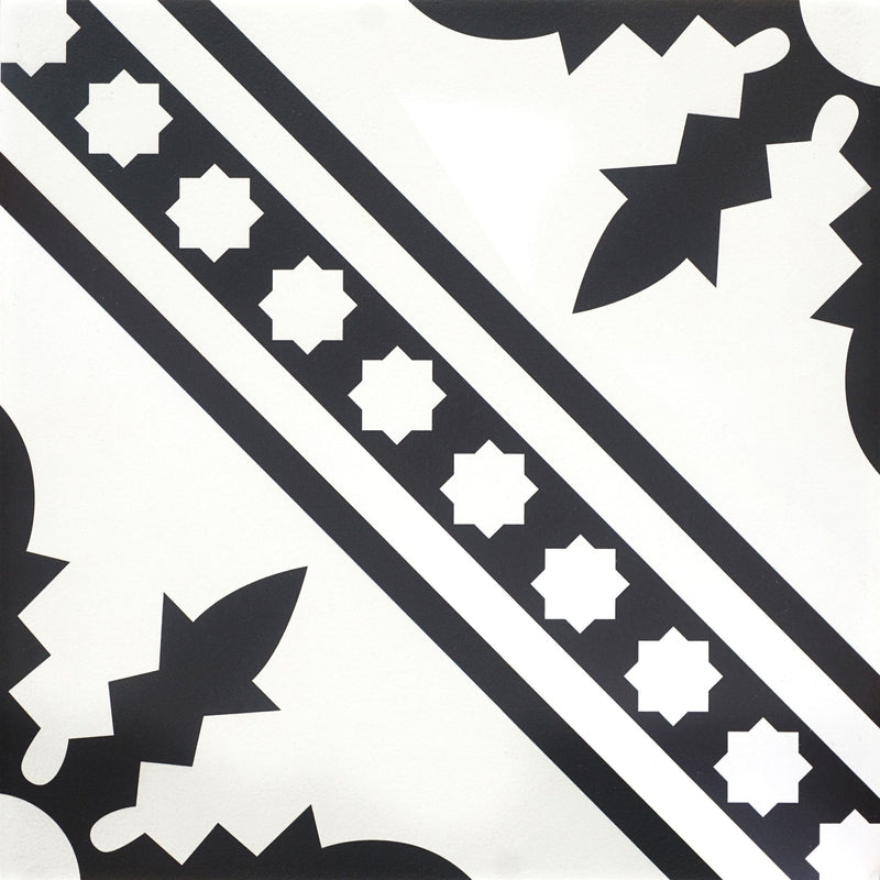 Forever Classic Series - Illustration Dark Magic Satin 300x300mm Ceramic Tile
