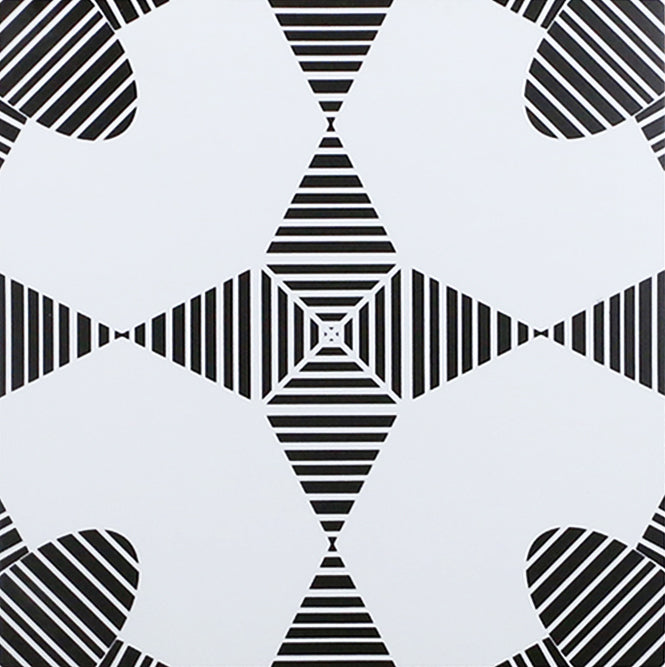 Geometry Bohemian Series - Illustration Nova 300x300mm Ceramic Tile