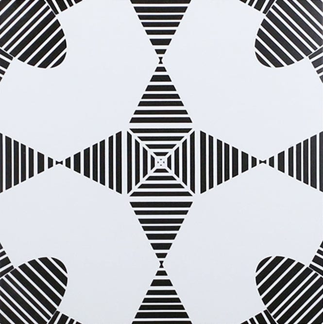 Full-Size Sample - Geometry Bohemian Series - Illustration Nova 300x300mm Ceramic Tile