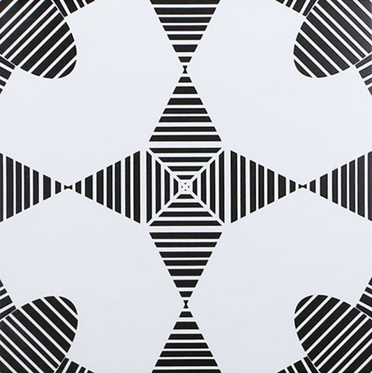 Full-Size Sample - Geometry Bohemian Series - Illustration Nova 300x300mm Ceramic Tile