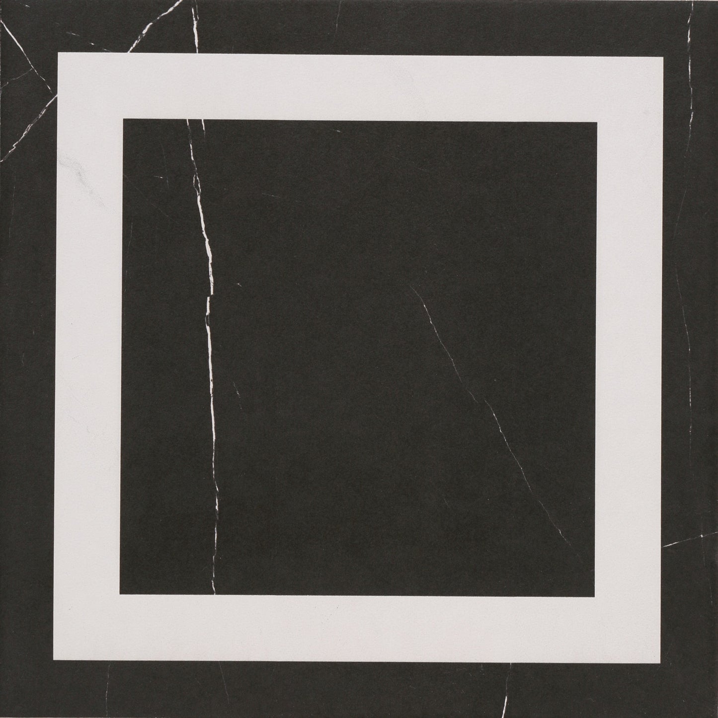 Full-Size Sample - Geometry Bohemian Series - Noir 300x300mm Ceramic Tile