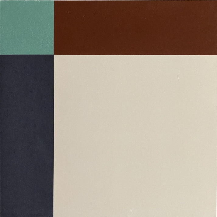 Mid-Century Colour Block Tile - Drinks and Cigars | COCO Tiles – COCO ...