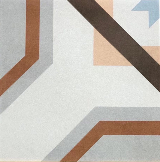 Full-Size Sample - Geometry Bohemian Series - A Touch of Class 300x300mm Ceramic Tile