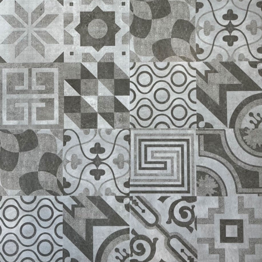 Geometry Bohemian Series - Magic Symbols Urban 300x300mm Ceramic Tile