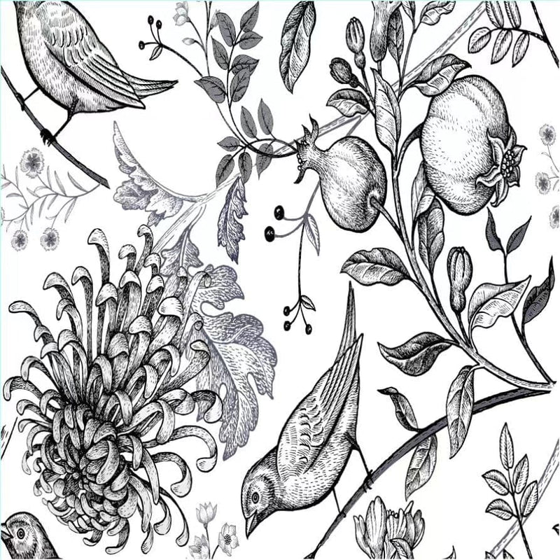 Red Room Series - Bird of Space Satin 300x300mm Ceramic Tile
