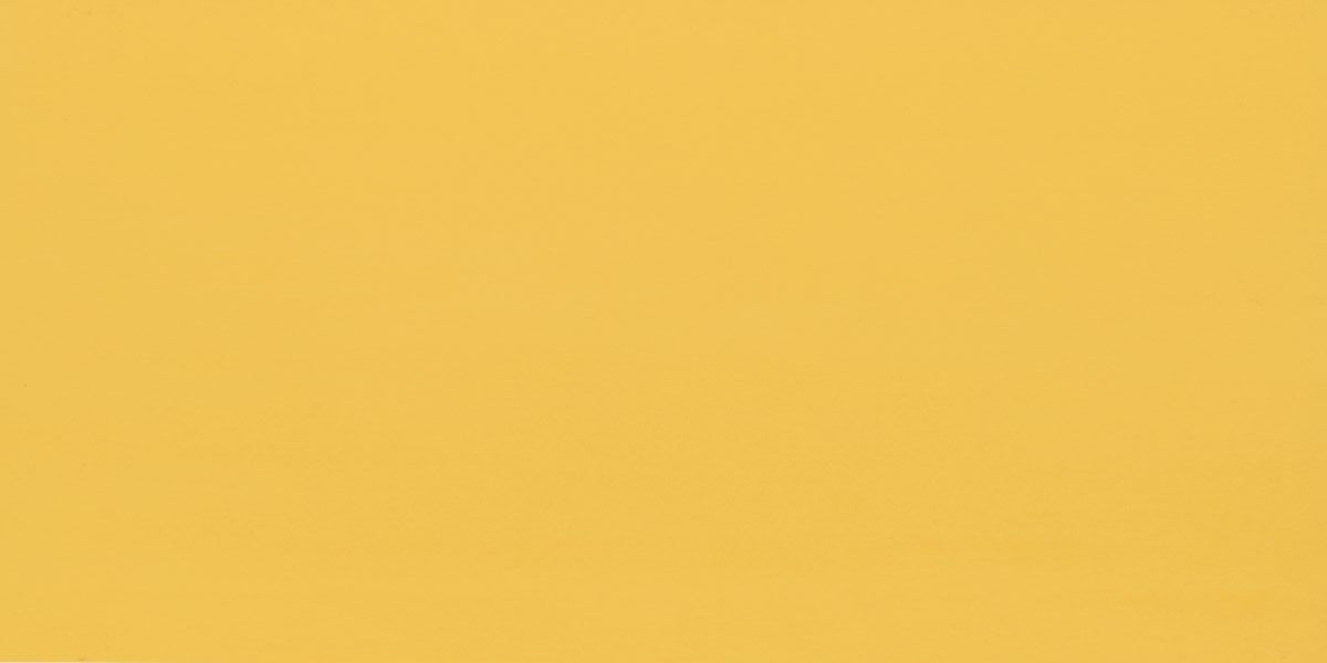 Cut Sample - Artist's Palette Series - Canary Yellow 300x600mm Ceramic Tile (Cut Size: Approx. 100x300 mm)