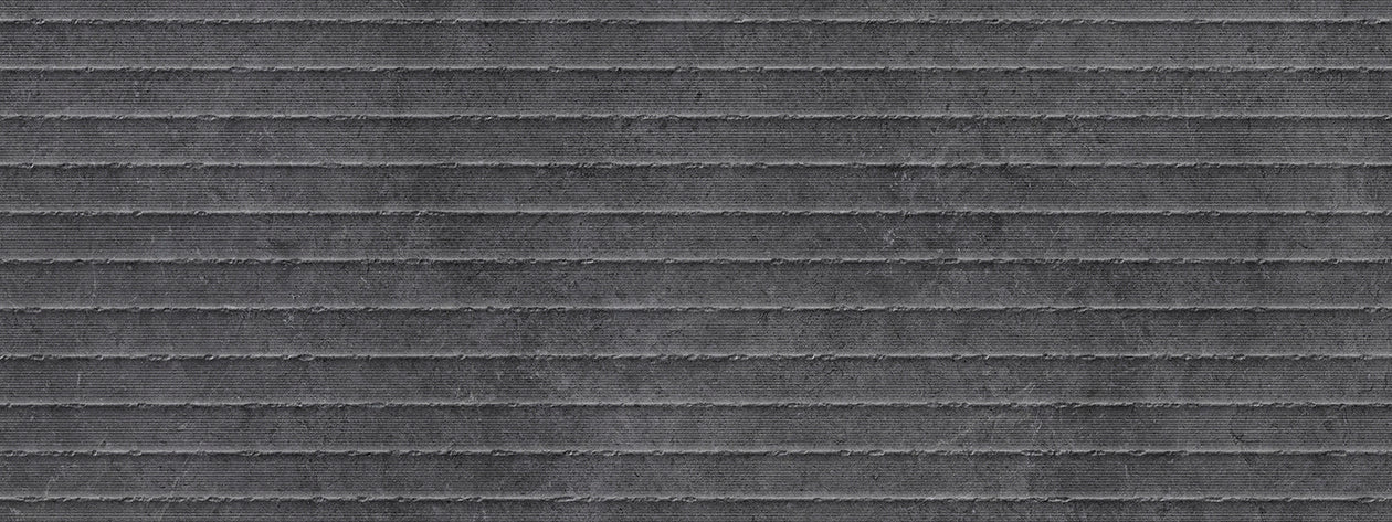 Zen Series - Dark Grey Swirls 300x800mm Porcelain Tile