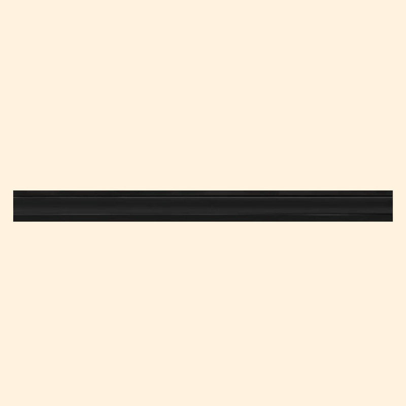 Trims & Accessories - Ceramic Pencil 30x400mm Black Matt Border Tile