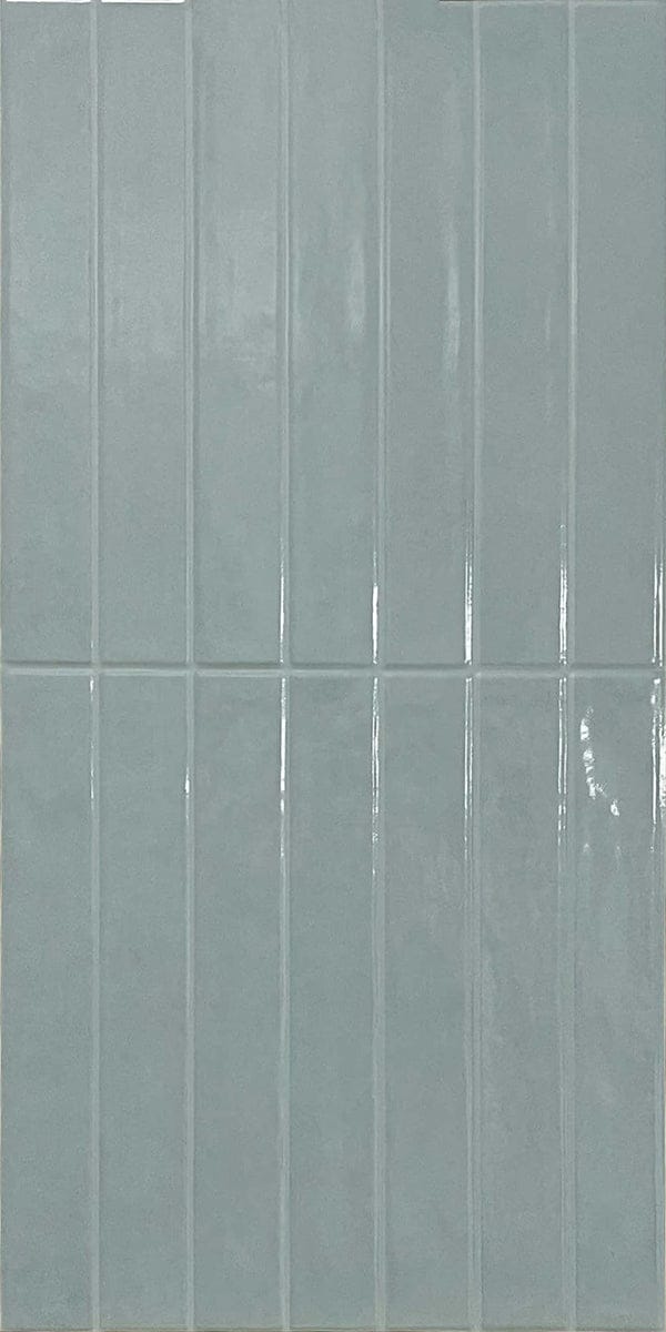 Cut Sample - Coastline Series - Boardwalk Tide Gloss 400x800mm Porcelain Tile  (Cut Size: Approx. 200x200 mm)