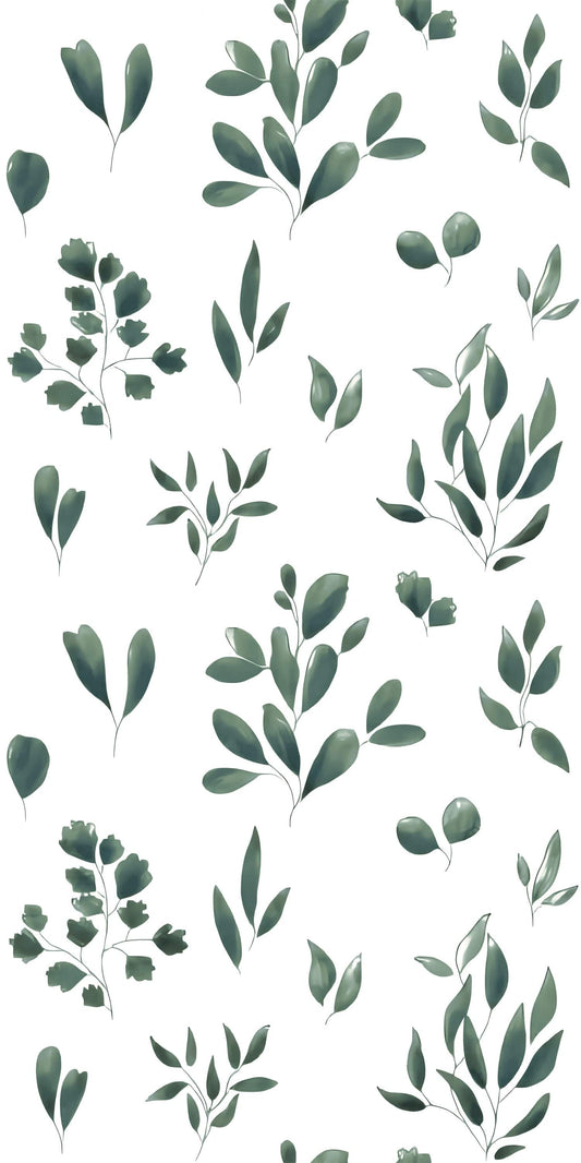 Cut Sample - Bloom Series - Flora and Fauna Leafy Parkland 400x800mm Ceramic Tile (Cut Size: Approx. 200x400 mm)