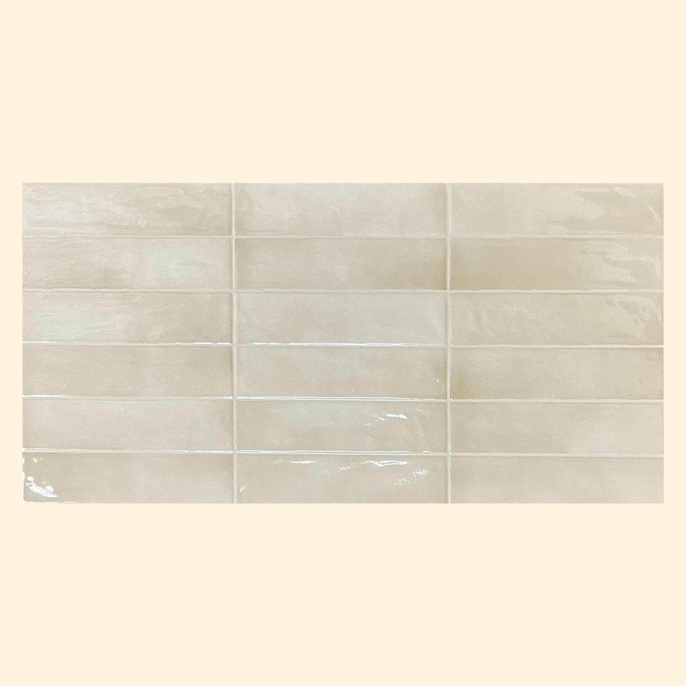 Moroccan Glaze Series - Ripple Sand Gloss 400x800mm Porcelain Tile