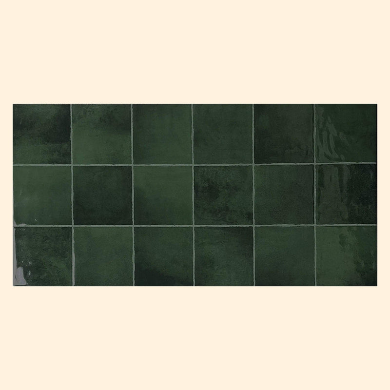 Moroccan Glaze Series - Between Green Gloss 400x800mm Porcelain Tile
