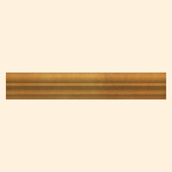 Trims & Accessories - Salty Caramel Gloss Strip Midi 60x330mm Ceramic Chair Rail Liner