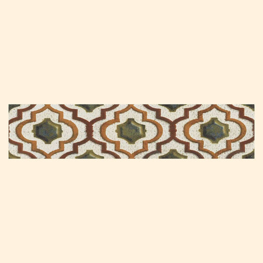 Forever Classic Series - Mediterranean Fever Magic Belt Set 2 Gloss 70x330mm Ceramic Tile