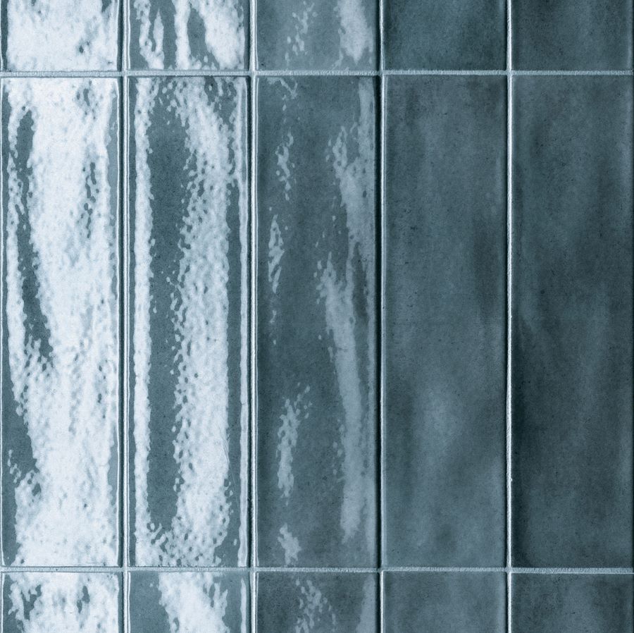 Lustroform Series - Ocean Sapphire Gloss 75x300mm Porcelain Tile